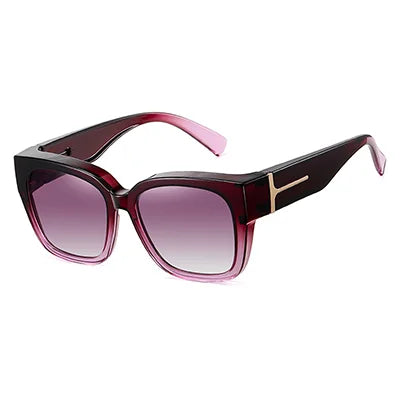 Ralferty Oversize Sunglasses Overlay Polarized UV400 Anti UVA UVB TR90 Light Weight Can Cover On Glasses Driver Shades Women