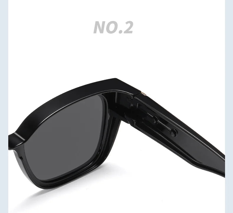 Ralferty Oversize Sunglasses Overlay Polarized UV400 Anti UVA UVB TR90 Light Weight Can Cover On Glasses Driver Shades Women