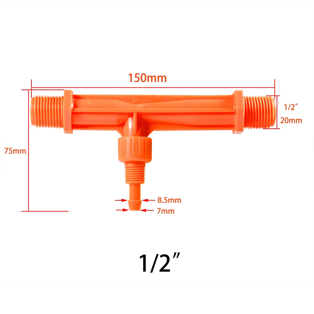 G1/2'' G3/4" G1" Irrigation Venturi Fertilizer Mixer Injectors Agriculture Garden Water Tube Garden Hot Tub Spa Ozone Injector