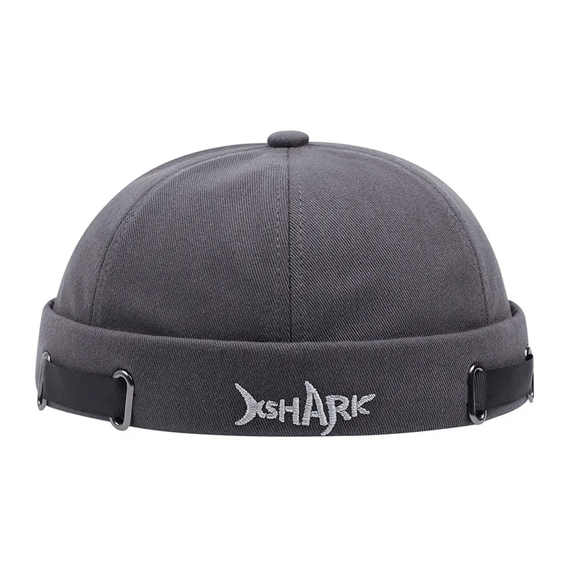 Fashion Denim Docker Cap Skullcap Solid Color Sailor Caps Beanie Hats Men Women Bucket Brimless Adjustable Dad Hat