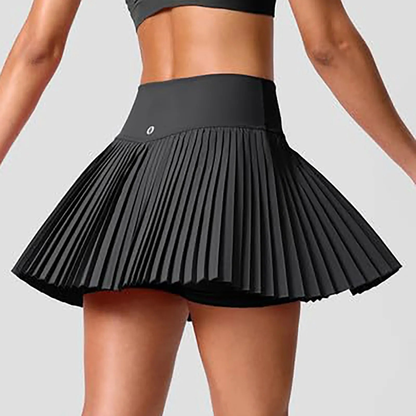 Women Tennis Skirts High Waist Pleated Mini Skirt Breathable Sweat Shorts Summer Sports Skirts Gym Yoga Skorts Sportswear