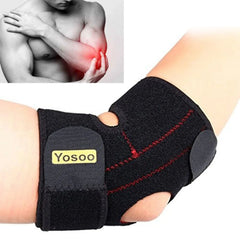 Adjustable Elbow Support Wristband Breathable Neoprene Tennis Golf Weightlifting Elbow Support Wristband Arm Support Strap