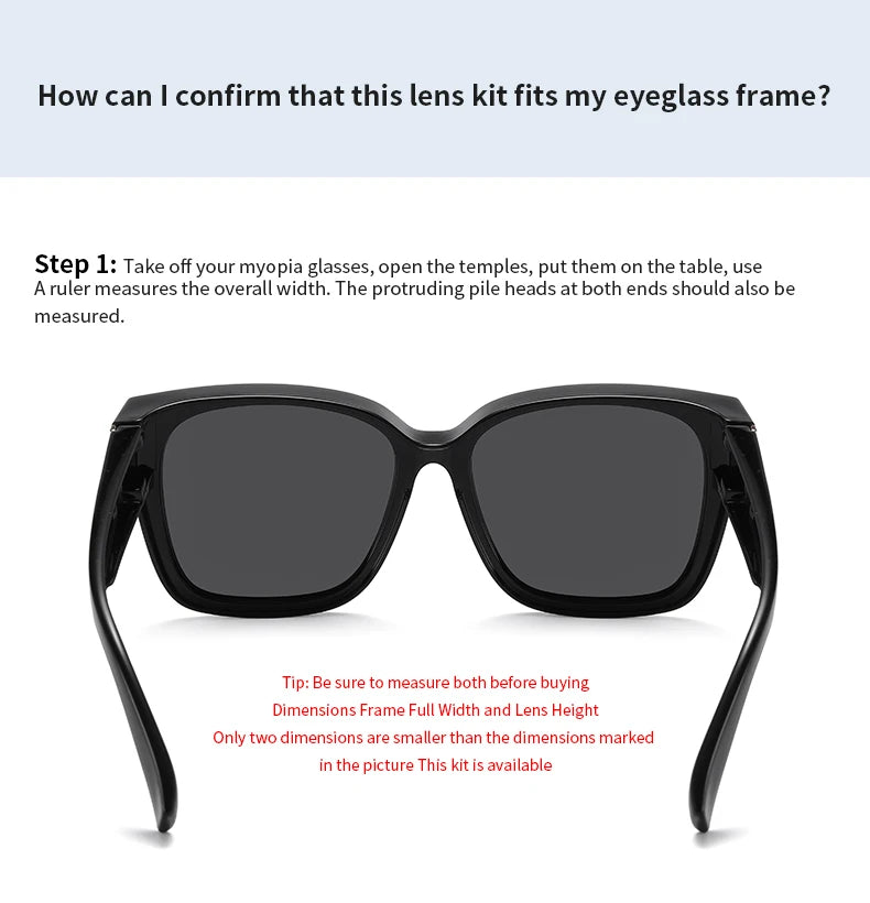 Women Polarized Sunglasses Men Myopia Set Sun Glasses UV400 Ultralight TR90 Eyeglasses Frame Beach Fishing Anti Glare Eyewear