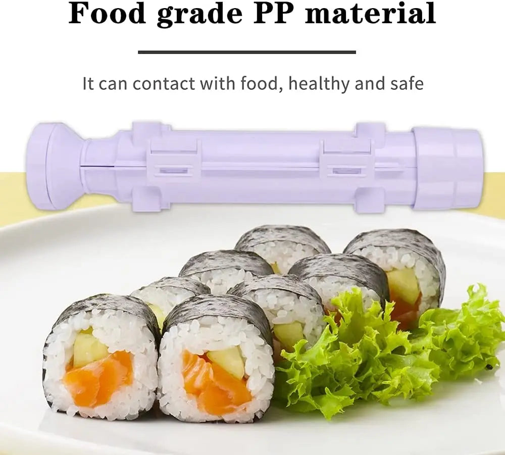Quick Sushi Maker DIY Roller Rice Mold Meat Vegetable Rolling Mold Sushi Device Making Machine Bento Kitchen Accessories Gadgets