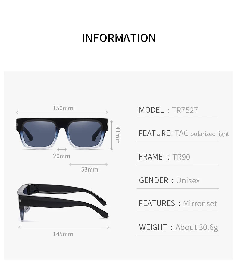 Women Polarized Sunglasses Men Myopia Set Sun Glasses UV400 Ultralight TR90 Eyeglasses Frame Beach Fishing Anti Glare Eyewear