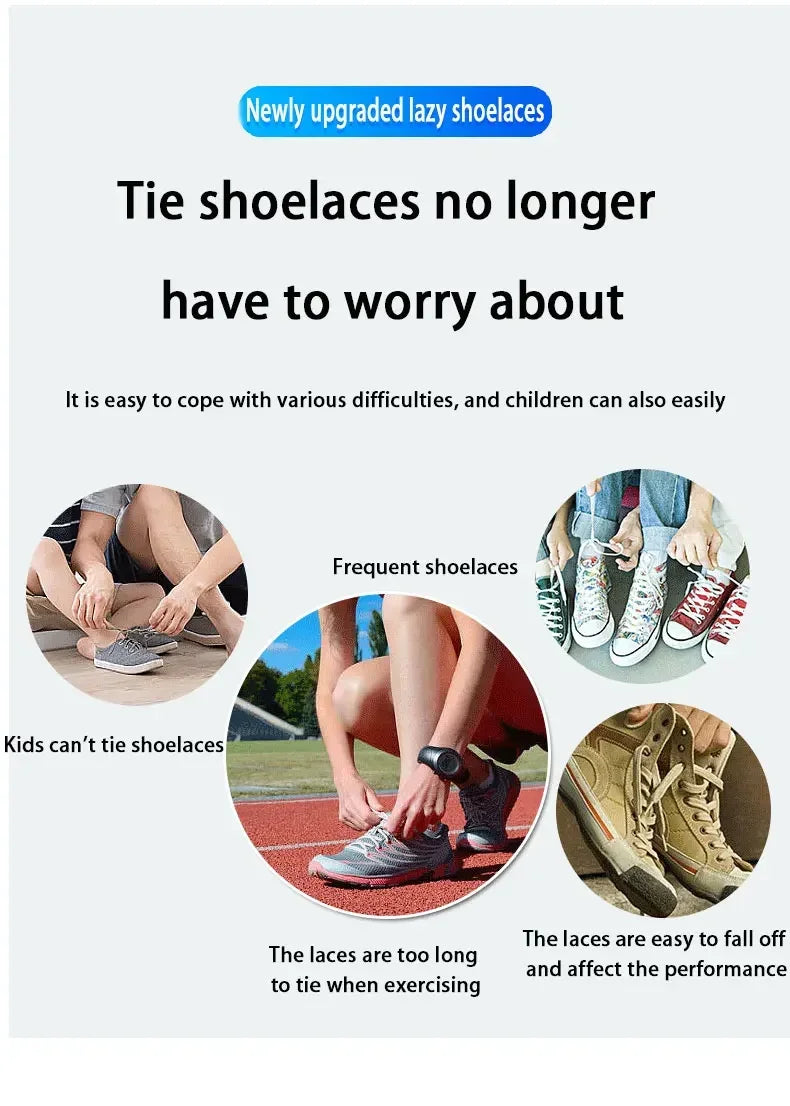 Fashion Flat Shoe Laces Suitable for Sneakers Elastic No Tie Shoelaces Rhinestone Cross Lock Tieless Shoelace and Athletic Shoes