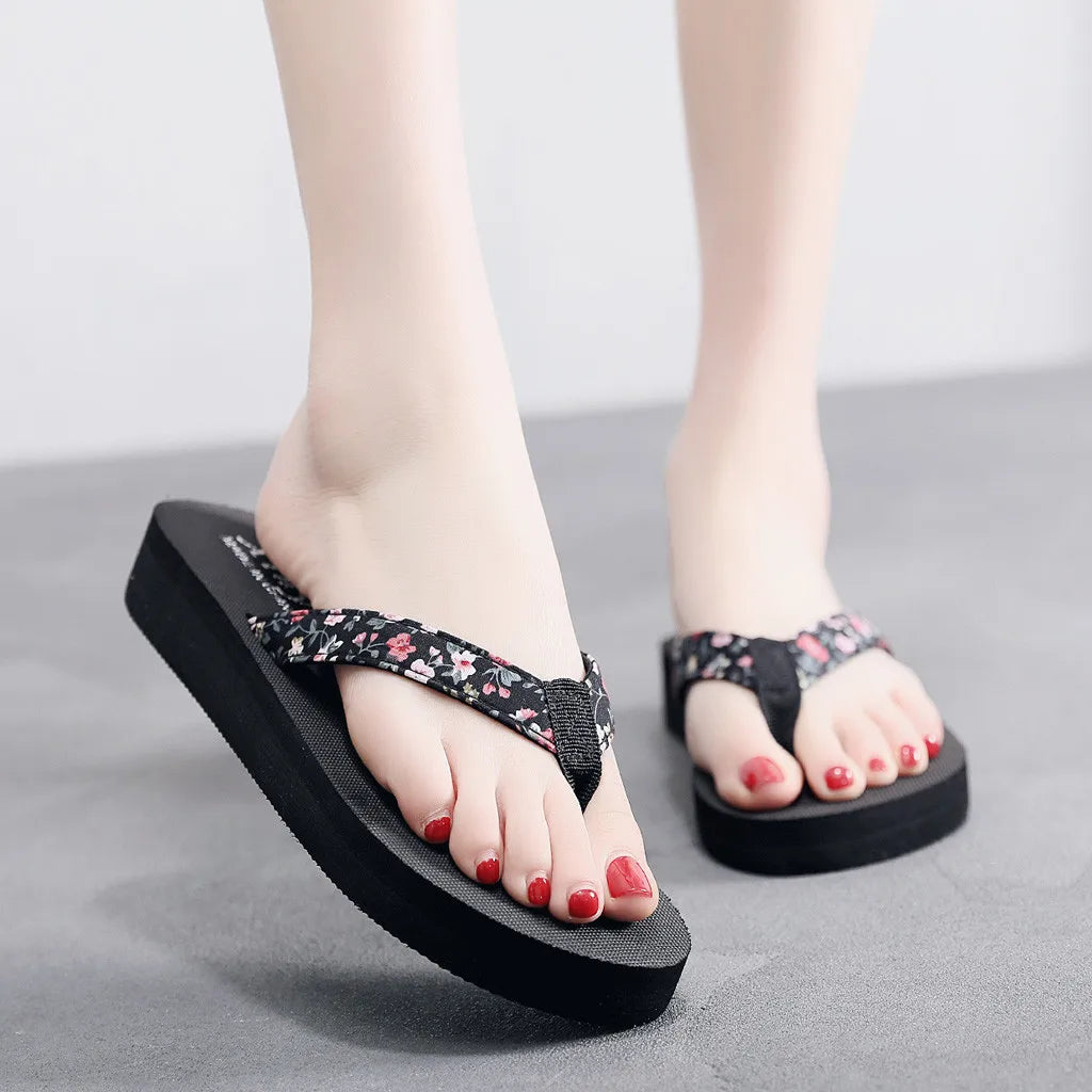 Fashion Slippers for Women Shoes Retro Womans Flip Flops Casual Slippers Flat Sandals Beach Open Toe Shoes zapatos de mujer