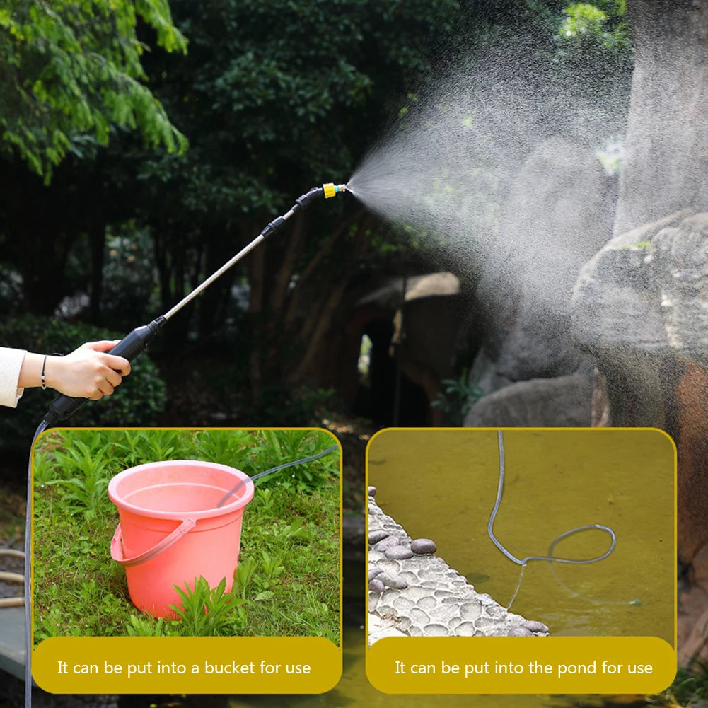 Electric Sprayer Gun Garden Automatic Atomization USB Plant Sprayer Bottle High Pressure Sprinkler Watering Garden Irrigation