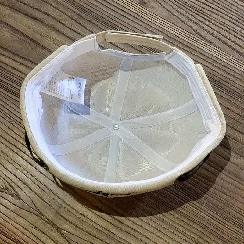 Fashion Denim Docker Cap Skullcap Solid Color Sailor Caps Beanie Hats Men Women Bucket Brimless Adjustable Dad Hat