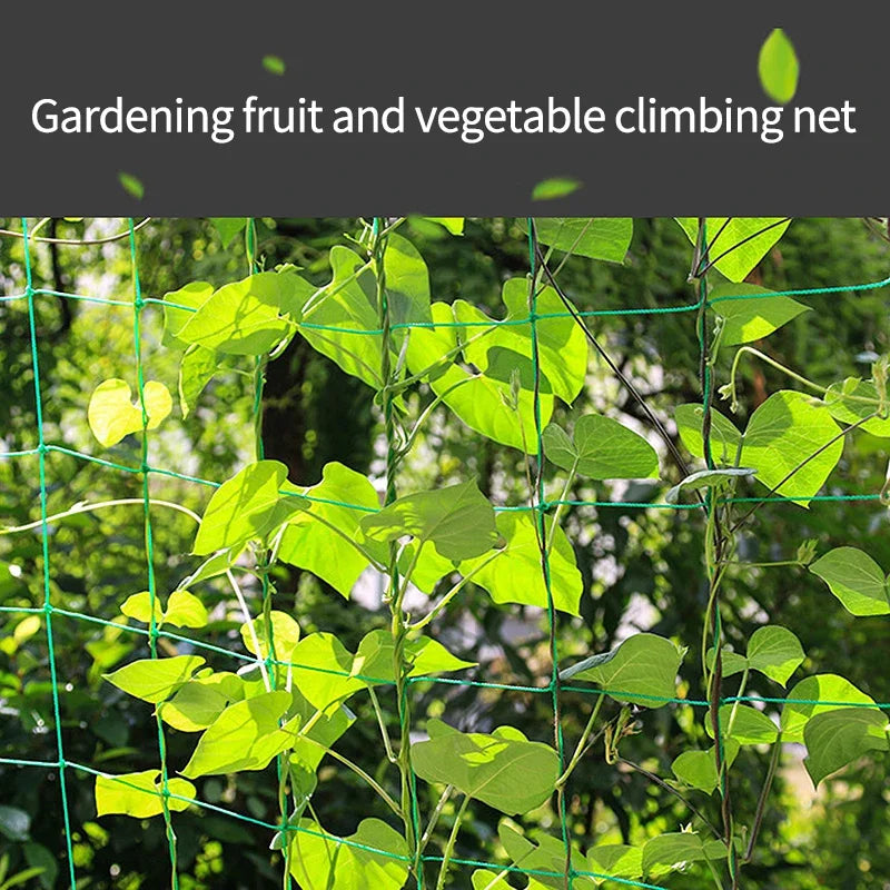 High-quality Garden Climbing Netting Strong Nylon Plant Trellis for Climbing Plants Loofah Morning Glory Flowers Cucumber Vine