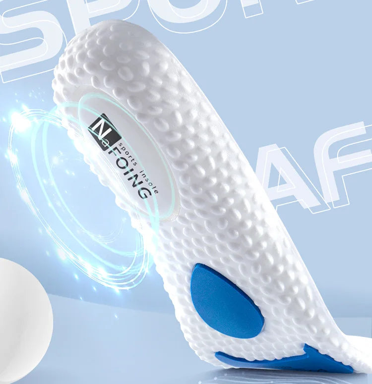 Arch Support Foot Insoles Foam Sports Insole Air Cushion Shock-absorbing  Running Basketball Insoles Super Soft Bottom Shoe Pads