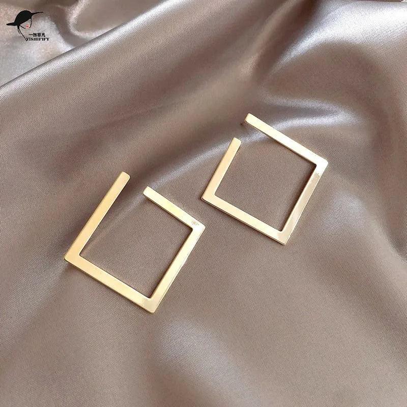 Delysia King  Diamond shaped earrings