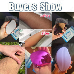 Nano Crystal Epilator Depilatory Gum Man Women's Hair Removal Eraser Painless Depil Hop Stone Hair Removal Body Exfoliating