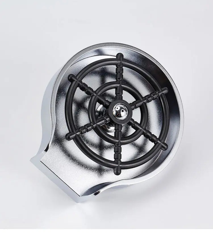 Ins Rinser Automatic Glass Cup Washer High Pressure Bar Kitchen Beer Milk Tea Cup Cleaner Sink Accessories