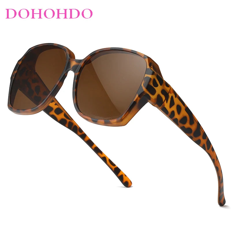 2025 TR90 Polarized Sunglasses Clip Men Women Myopia Set Sun Glasses UV400 Ultralight Outdoor Driving Fishing One Mirror Shade