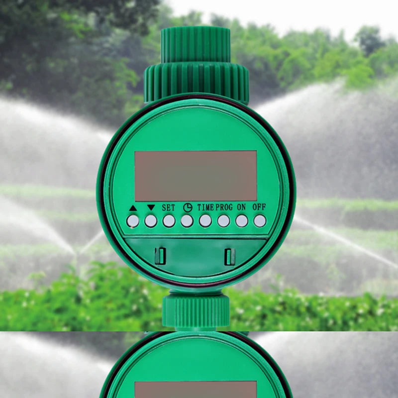 Automatic Electronic LCD Display Home Solenoid Valve Water Timer Garden Plant Watering Timer Irrigation Controller System