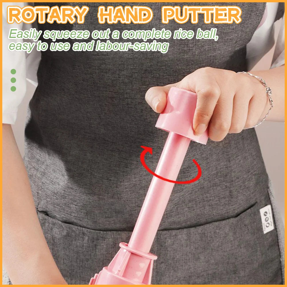 Quick Sushi Maker Japanese Roller Rice Mold Bazooka Vegetable Meat Rolling DIY Sushi Making Machine Home Kitchen Gadgets Tools