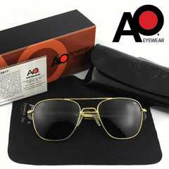 Pilot AO Polarized Sunglasses Men Top Quality Brand Designer AGX Tempered Lens Sun Glasses Male