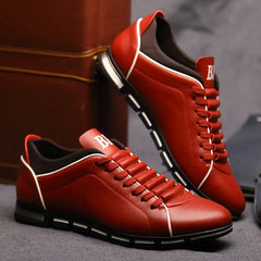 Men's Fashion Casual Shoes New British Style Gentlemen's Four Seasons Banquet Sports Shoes Wear Resistant Comfortable Flat Shoes