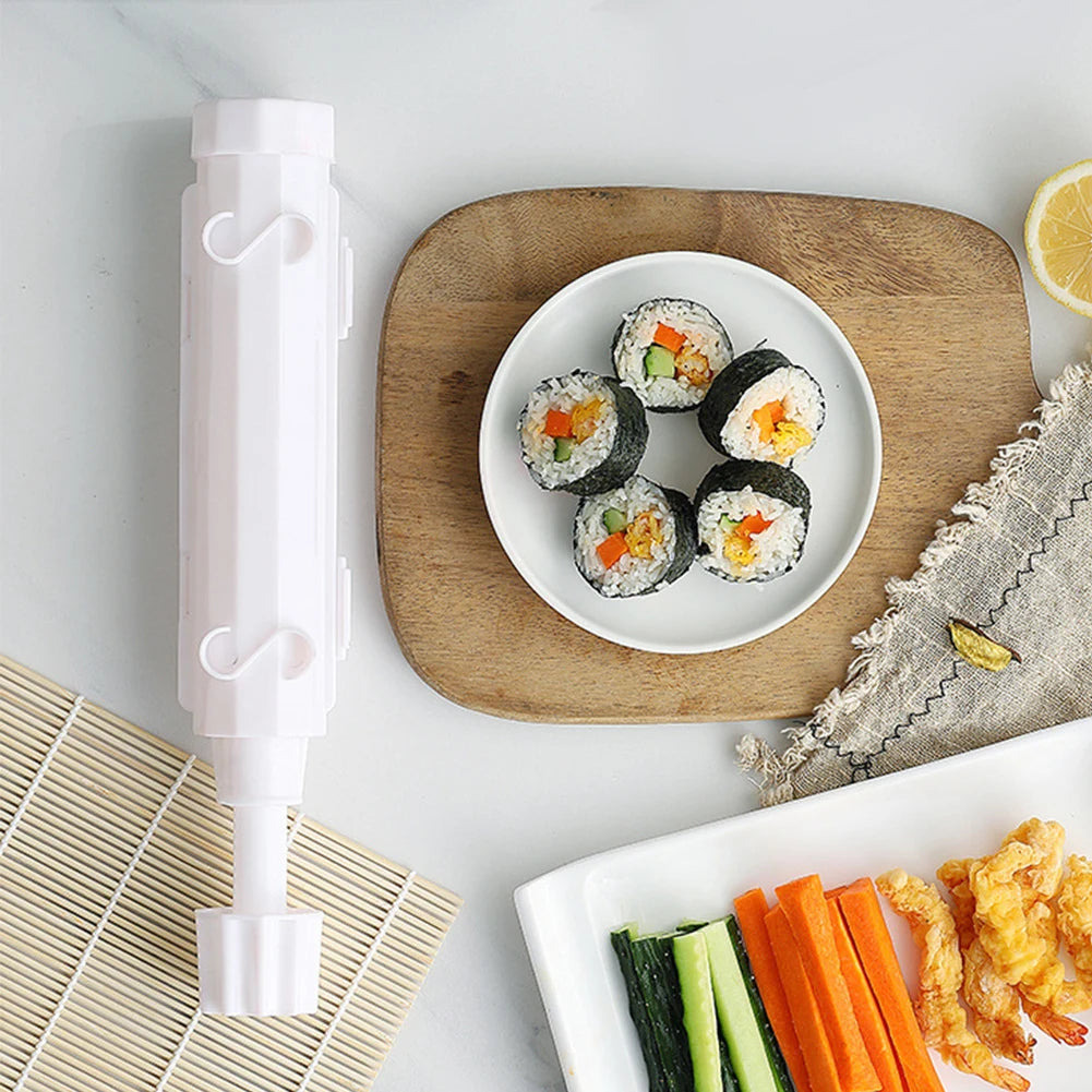 Quick Sushi Maker Bazooka Roller Rice Mold Vegetable Meat Rolling Tool DIY Sushi Making Machine Food Grade Kitchen Sushi Gadgets