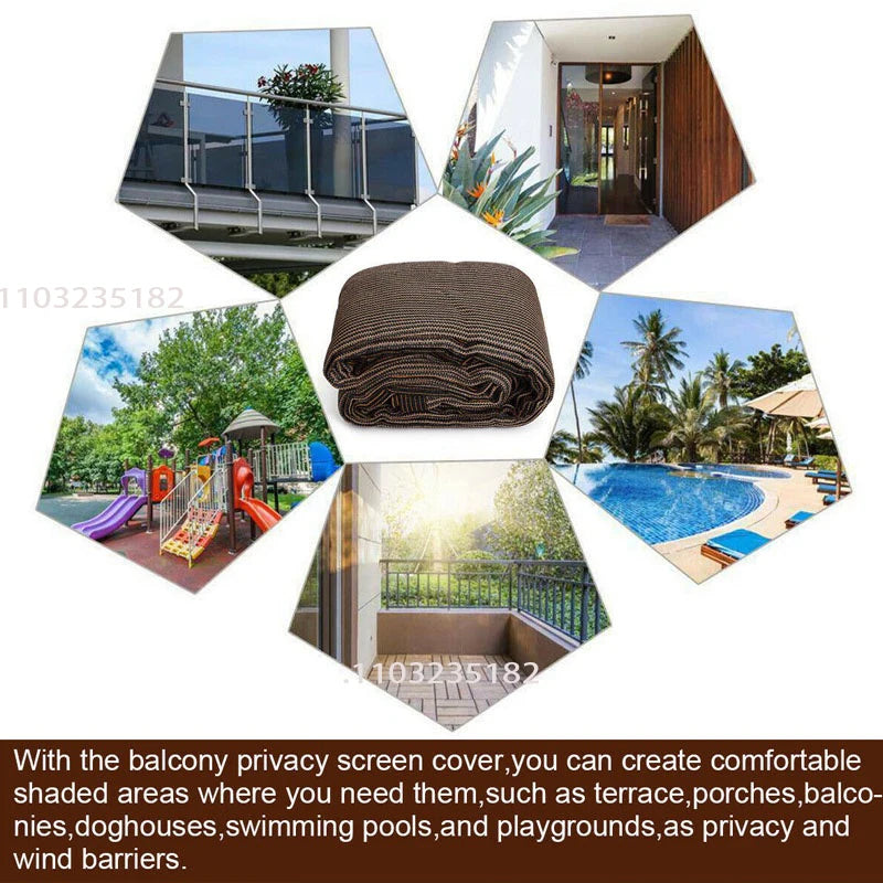 Outdoor HDPE sunshade umbrellas, gardens, buildings, shading nets, balconies, sunshades, terraces, swimming pool tents