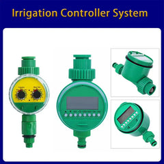 Automatic Electronic LCD Display Home Solenoid Valve Water Timer Garden Plant Watering Timer Irrigation Controller System