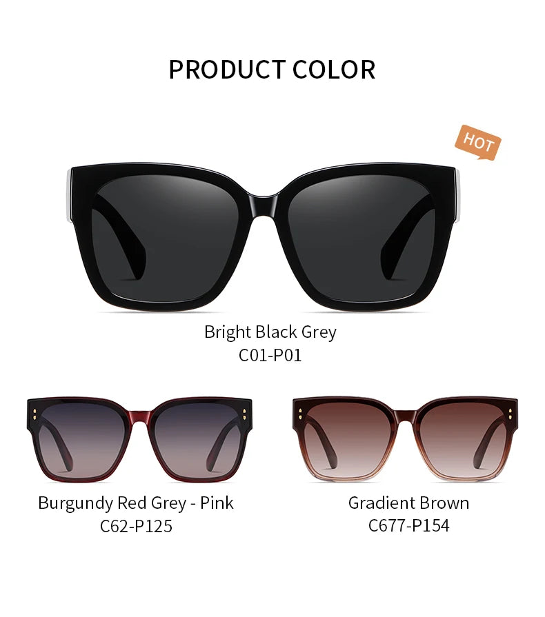 Women Polarized Sunglasses Men Myopia Set Sun Glasses UV400 Ultralight TR90 Eyeglasses Frame Beach Fishing Anti Glare Eyewear