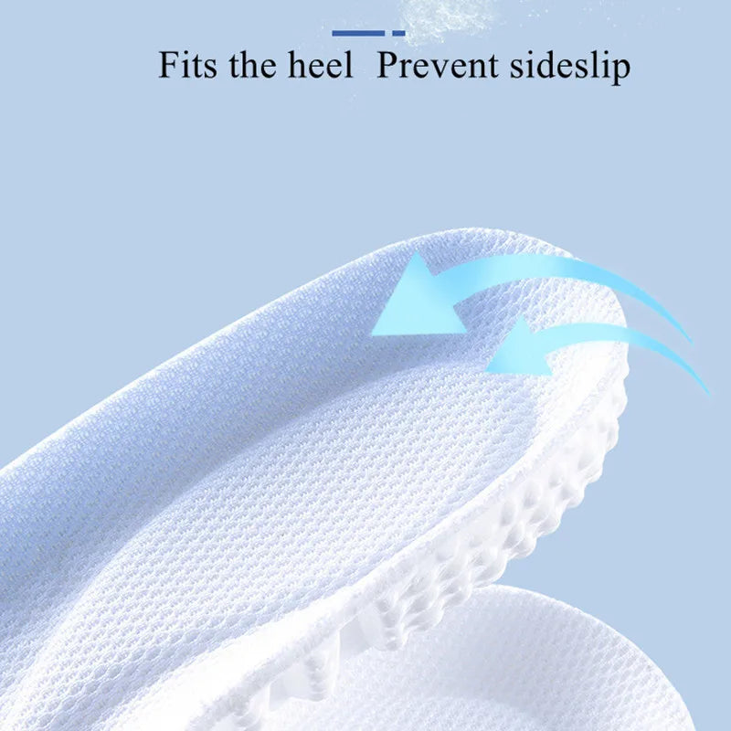 Arch Support Foot Insoles Foam Sports Insole Air Cushion Shock-absorbing  Running Basketball Insoles Super Soft Bottom Shoe Pads