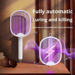 Mosquito Killer Lamp USB Rechargeable Electric Foldable Mosquito Killer Racket Fly Swatter Repellent Lamp Zapper Insects Racket