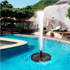 Solar Floating Fountain Floating Solar Fountain Garden Water Fountain Pool Pond Decoration Solar Panel Powered Fountain