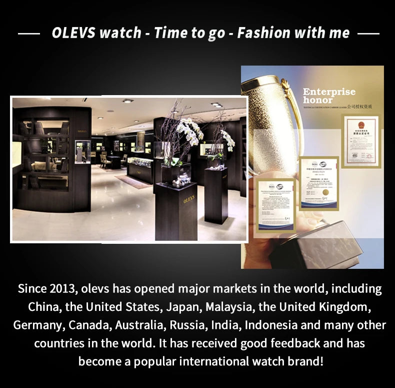 OLEVS 9946 New In Automatic Mechanical Watch for Man Luxury Diamond Dial Dual Calendar Display Auto Date Clock Waterproof Watch