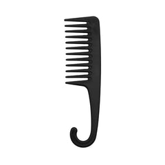 Large Wide Tooth Combs of Hook Handle Detangling Reduce Hair Loss Comb Pro Hairdress Salon Dyeing Styling Brush Tools Household