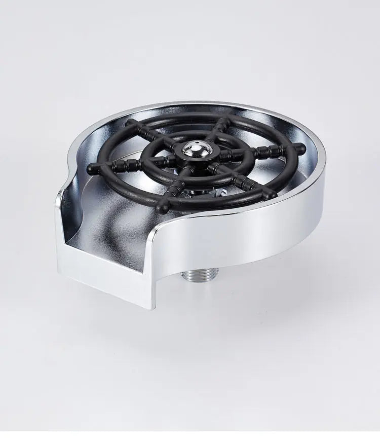 Ins Rinser Automatic Glass Cup Washer High Pressure Bar Kitchen Beer Milk Tea Cup Cleaner Sink Accessories