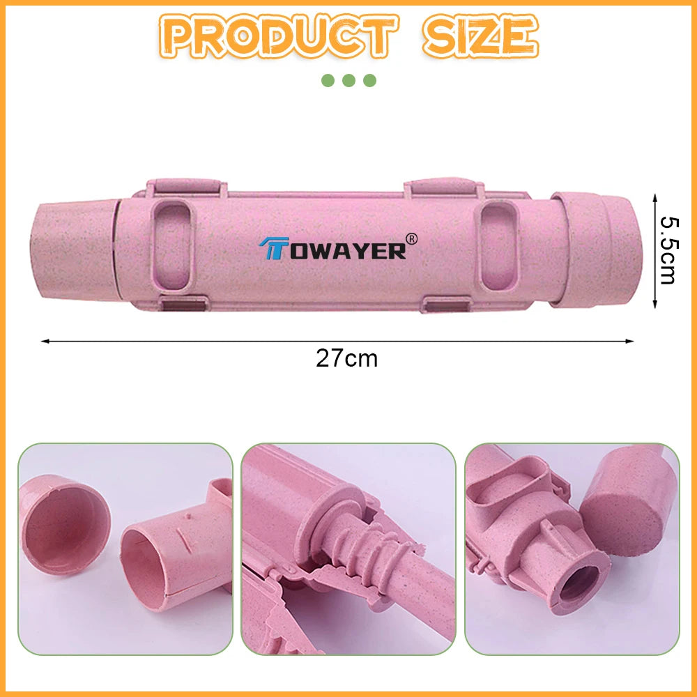 Quick Sushi Maker Japanese Roller Rice Mold Bazooka Vegetable Meat Rolling DIY Sushi Making Machine Home Kitchen Gadgets Tools