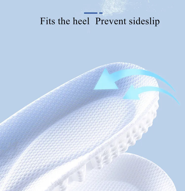 Arch Support Foot Insoles Foam Sports Insole Air Cushion Shock-absorbing  Running Basketball Insoles Super Soft Bottom Shoe Pads