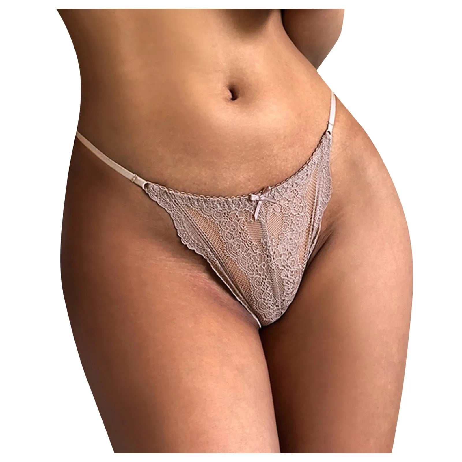 Sexy Lace Panties For Women Solid Transparent Mesh Underwear T-back Tangas High Waist Briefs New Hot Femme Panties Underpants