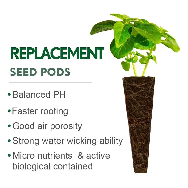 Wachstumsschwämme zur Verwendung mit Aerogarden, umweltfreundliche Schwämme für das Wachstum von Hydrokulturpflanzen, 50er-Pack