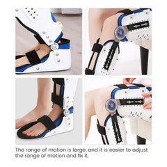 Adjustable Knee Ankle Foot Orthosis Support Lower Limbs Brace Fracture Protector Leg Joint Support Ligament Rehabilitation Care