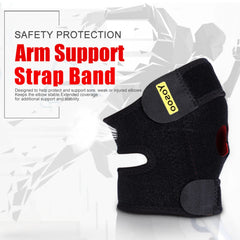 Adjustable Elbow Support Wristband Breathable Neoprene Tennis Golf Weightlifting Elbow Support Wristband Arm Support Strap