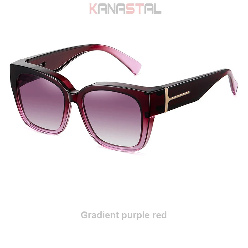 Women Polarized Sunglasses Men Myopia Set Sun Glasses UV400 Ultralight TR90 Eyeglasses Frame Beach Fishing Anti Glare Eyewear