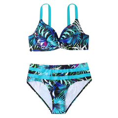 2024 New Swimsuit Women Two Piece Bikini Set Tankini Push Up Brazilian Swimwear Summer Bikinis Beach Wear Biquini Bathing Suit