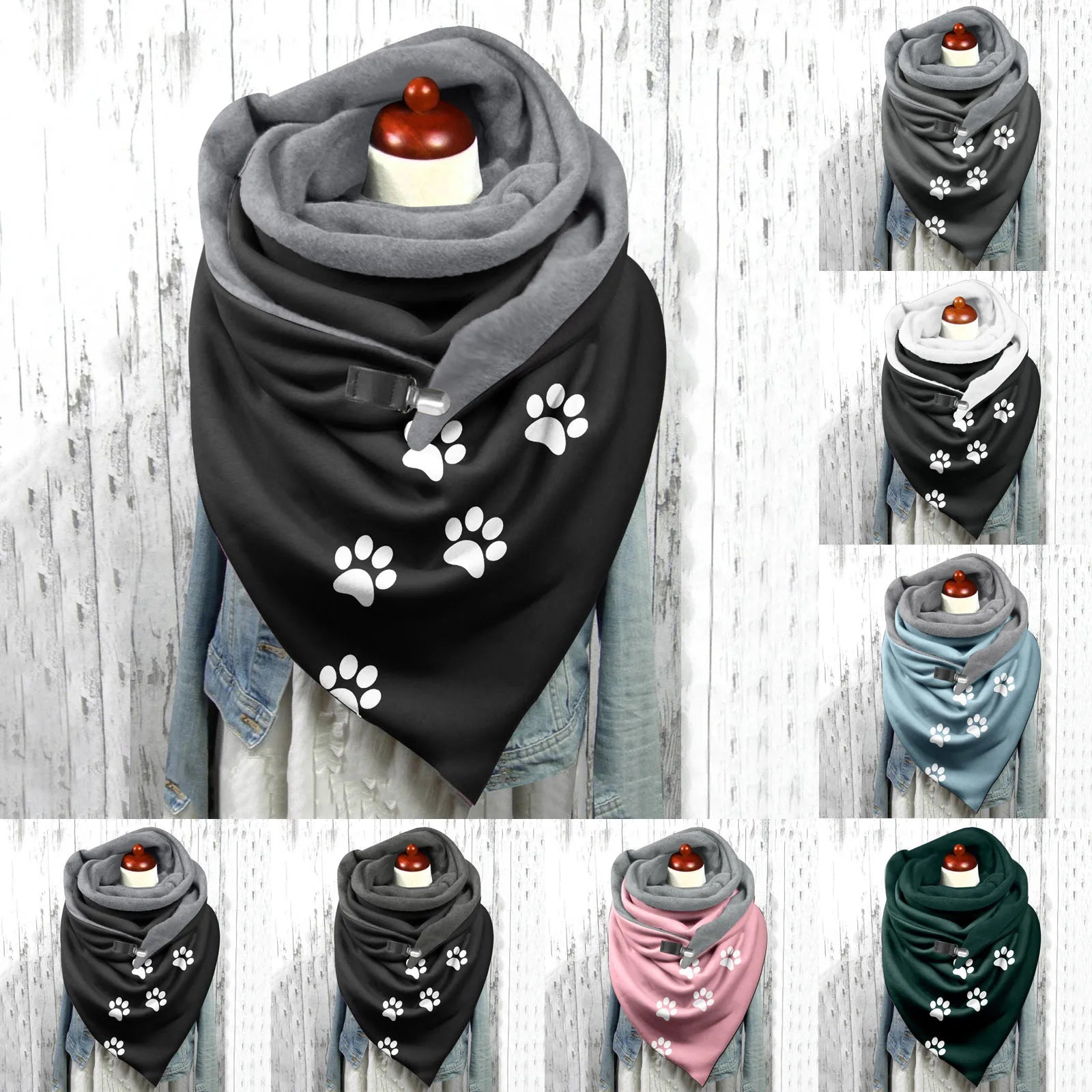 Women'S Scarf Winter 2023 Autumn Fashion Scarf Cotton Warm Headscarf Scarf Fashion Wrap Winter Scarves шарф женский