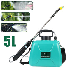 Electric Sprayer 5L Watering Can With Spray Gun Automatic Garden Plant Mister USB Rechargeable Irrigation Tool