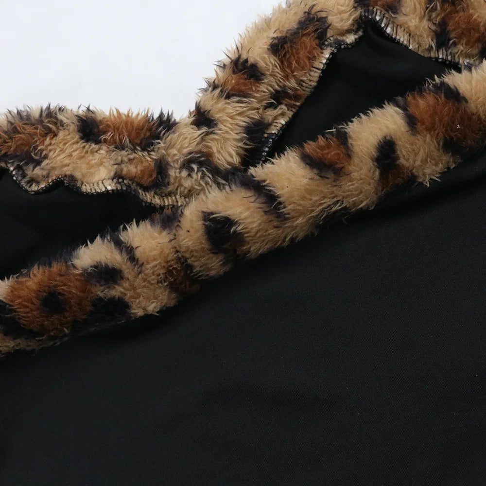 CM.YAYA Women's Set Strapless Sleeveless Leopard Print halter  Top and Shorts Suits 2024 Street Two 2 Piece Set Outfit Tracksuit