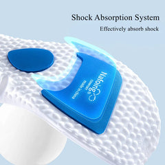 Arch Support Foot Insoles Foam Sports Insole Air Cushion Shock-absorbing  Running Basketball Insoles Super Soft Bottom Shoe Pads