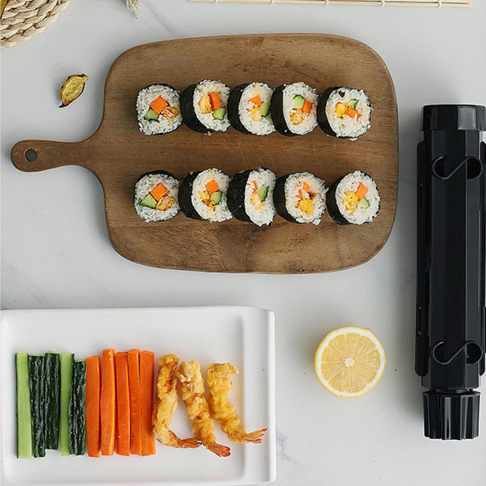 Quick Sushi Maker Bazooka Roller Rice Mold Vegetable Meat Rolling Tool DIY Sushi Making Machine Food Grade Kitchen Sushi Gadgets
