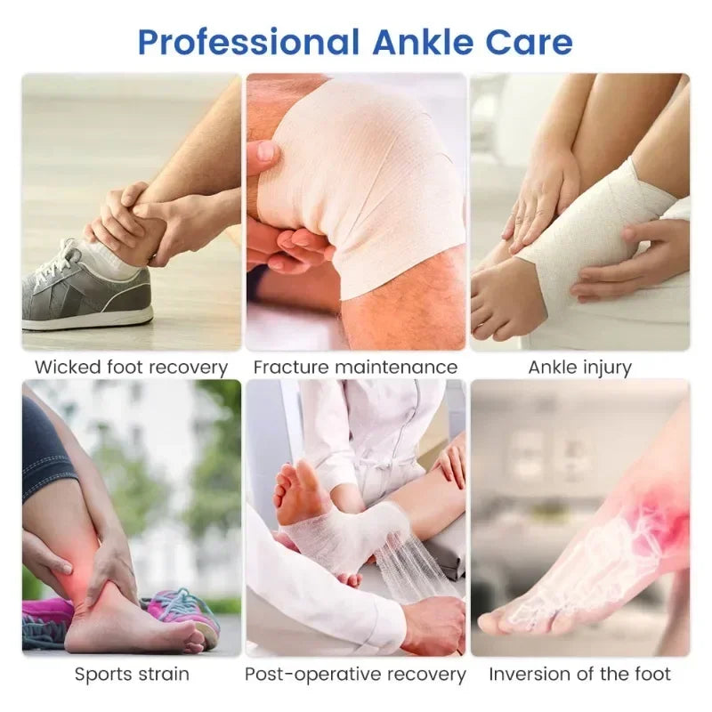 Adjustable Knee Ankle Foot Orthosis Support Lower Limbs Brace Fracture Protector Leg Joint Support Ligament Rehabilitation Care