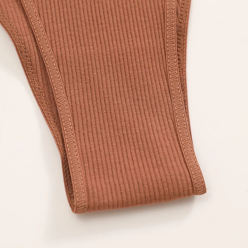 FINETOO 4Pcs/Set Cotton Letter Belt Underwear Women's Panties Sexy Low-Waist Bikini Underpants Female Breathable Briefs Lingerie