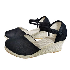 Espadrilles Wedges Woman Sandals Summer 2024 New In Ladies Comfort Casual Shoes Party Sandals Footwear Zapatillas Mujer Verano