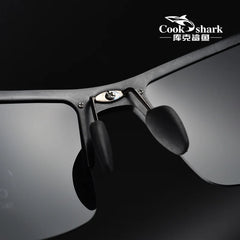 Cook sunglasses for men driving with UV-proof discoloration sunglasses polarized day and night glasses